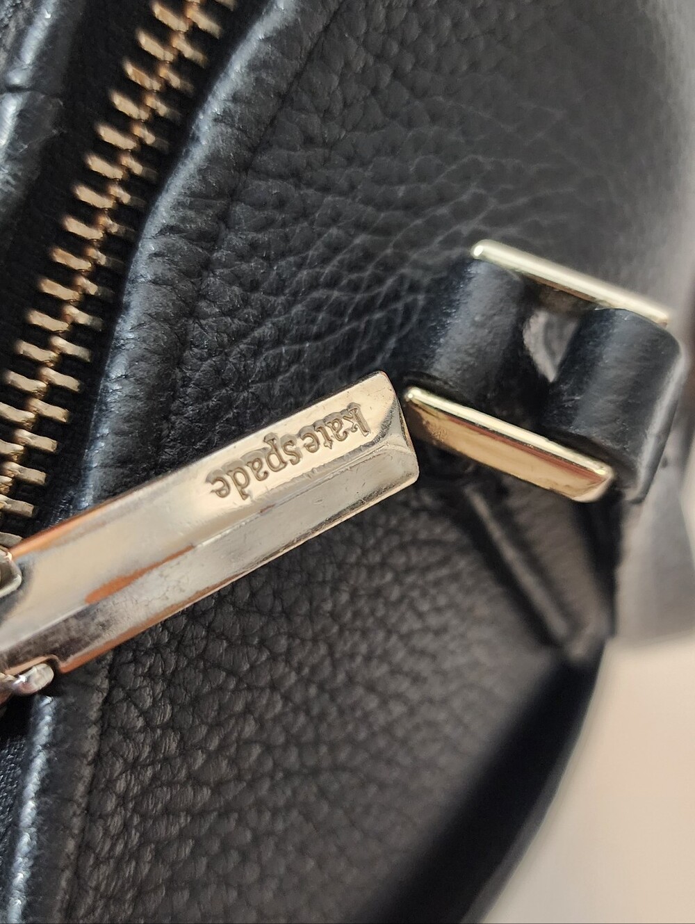 kate spade Black Leather Tote Shoulder Bag - Picture 6 of 7